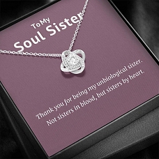 To My Soul Sister Necklace PWB205