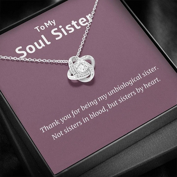 To My Soul Sister Necklace PWB204