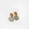 Retro Coin Circle Earrings PWB135