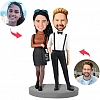 Same-sex Male Couple Custom Bobblehead PW332