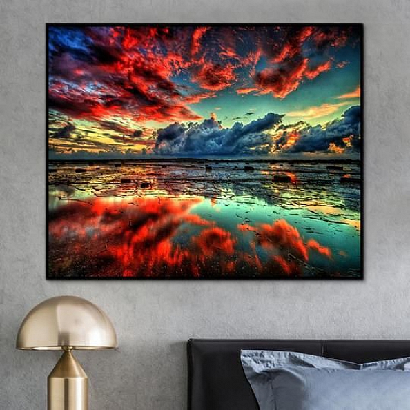 Natural Sea Paint By Numbers Kits PW120