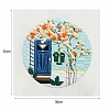 House -Embroidery Kit(30x30cm) PW669
