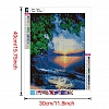 5D Full Squera Drill Diamond Painting- Lake and Sunrise PW717