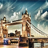 Landscape Tower Bridge London Paint By Numbers Kits PW373