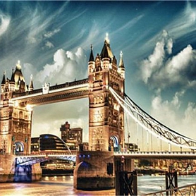 Landscape Tower Bridge London Paint By Numbers Kits PW373