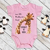 Custom Giraffe Mother's Day Baby Onesies PW152