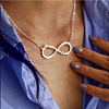  Infinity 2 Names Necklace PW828