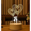 Customized 3D Love Illusion Lamp Gift for Her PW550