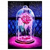 DIY Partial Round Diamond Painting-Rose PW815
