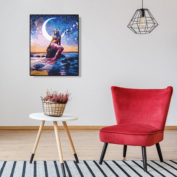 DIY Paint By Numbers Kit(16x20in40x50cm) - Mermaid  PW791