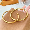 Never Give Up Gold Cuff Bracelet PWB383