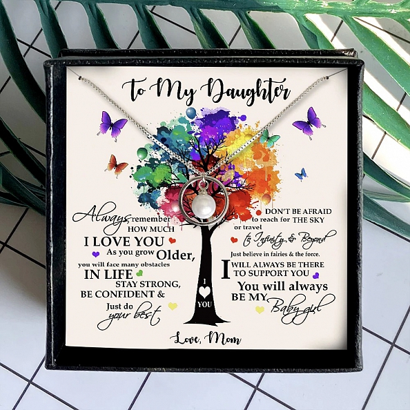 Just Do Your Best Necklace For Daughter PWB009