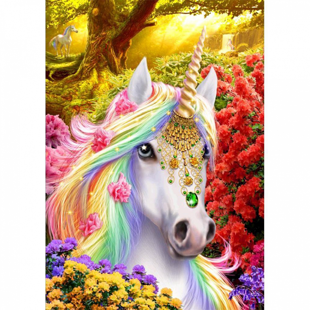 DIY Full Round Drill Diamond Painting Unicorn PW Personalized Gift PromiseIn