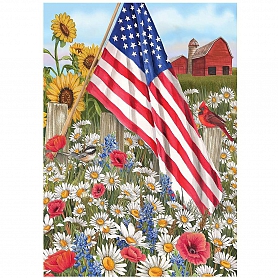 Garden Flag Full Drill 5D Diamond Painting Kit PW486