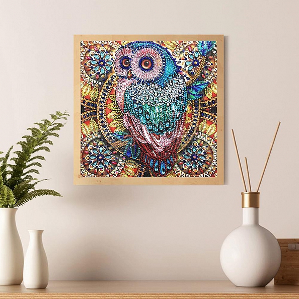 DIY Crystal Rhinestone Diamond Painting- Owl PW720