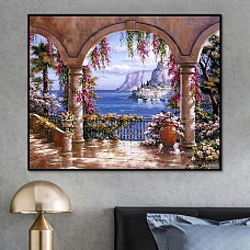 Landscape Door Paint By Numbers Kits PW351