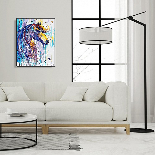 DIY Paint By Numbers Kit(16x20in/40x50cm) Horse PW767