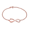  Personalized Infinity Symbol 2 Names Bracelet PW908