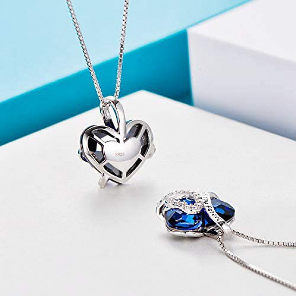 I love your foever Heart Pendant Necklace PW835