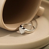 Elegant Heart-shaped Pear Ring PWB490