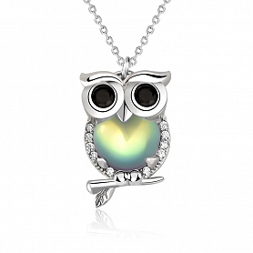 Cute Owl Necklace PWB480