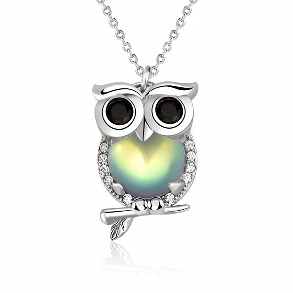Cute Owl Necklace PWB480