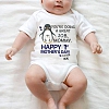 Personalized Penguin Mother's Day Baby Onesies PW153