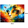 DIY Paint By Numbers-Cat (40*50 CM) PW606