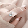 Whale Tail Moonstone Ring PWB285