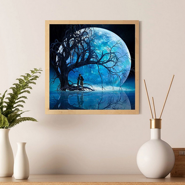 Moonlight Halloween Full Drill 5D Diamond Painting Kit PW482