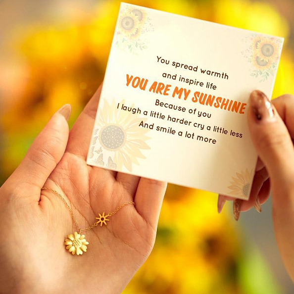 YOU ARE MY SUNSHINE NECKLACE PW846