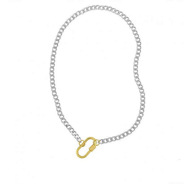 Cuba Choker Letter Necklace PWB100