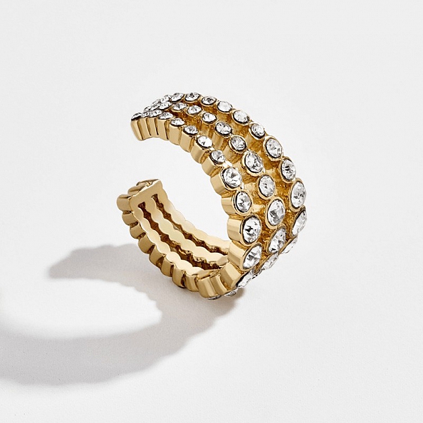 Multilayer C Shape Earrings PWB110