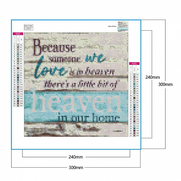 DIY Full Round Diamond Painting- Family Love PW683