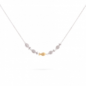 Swimming Against the Current Necklace PWB357