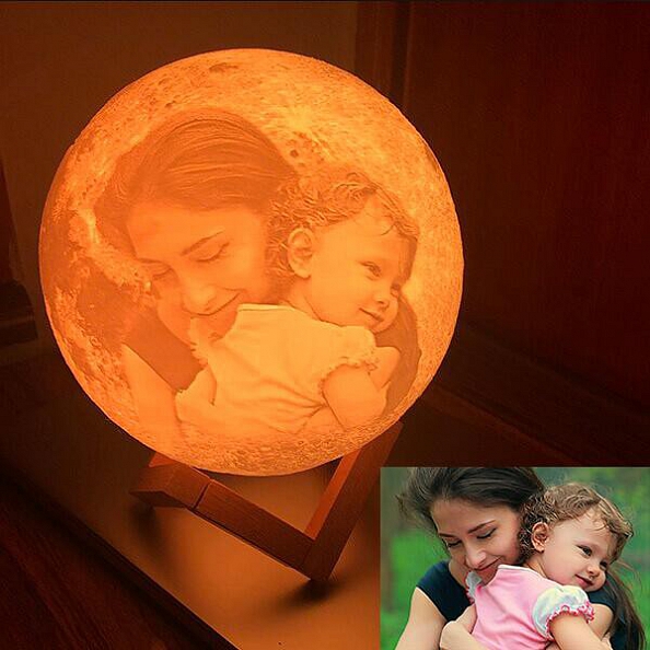 Moon Lamp With Photo 16 Colors PW028