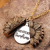 You are my sunshine necklace PWB016