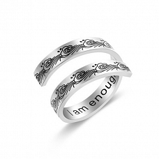 I AM ENOUGH Ring PWB353
