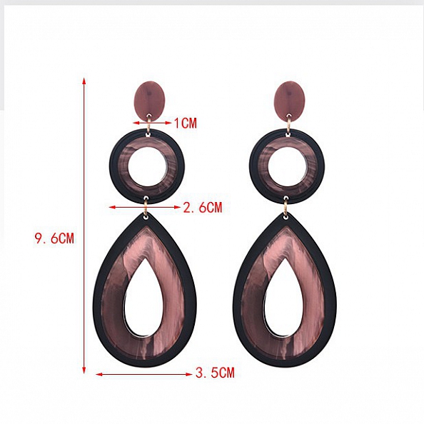 Acrylic Earrings PWB180