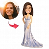 Wedding Bride Custom Bobblehead PW312