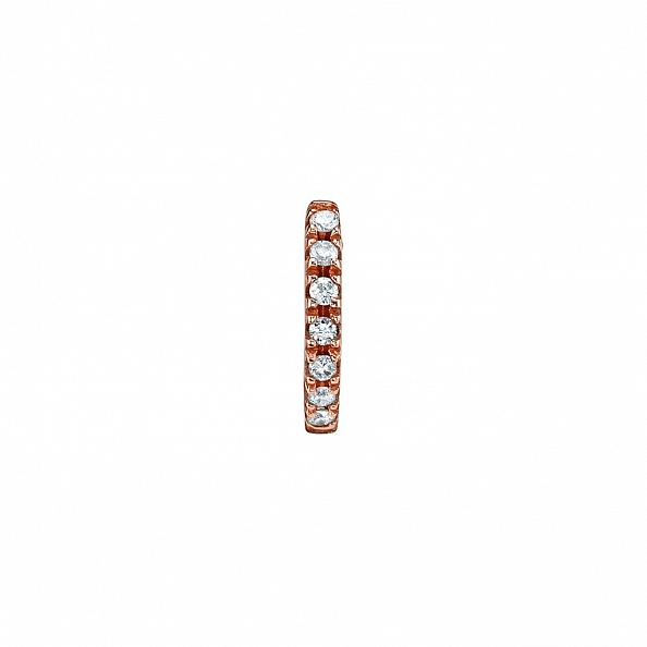 S925 SMALL HUGGIE EARRING PWB044