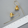S925 Magnolia Dangle Earrings PWB400