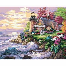 DIY Paint By Numbers-Dream House(40*50 CM) PW605