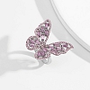 Colorful Butterly Sparkly Ring PWB176