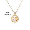 Zodiac 12 Costellation  Pendant Necklaces PW883