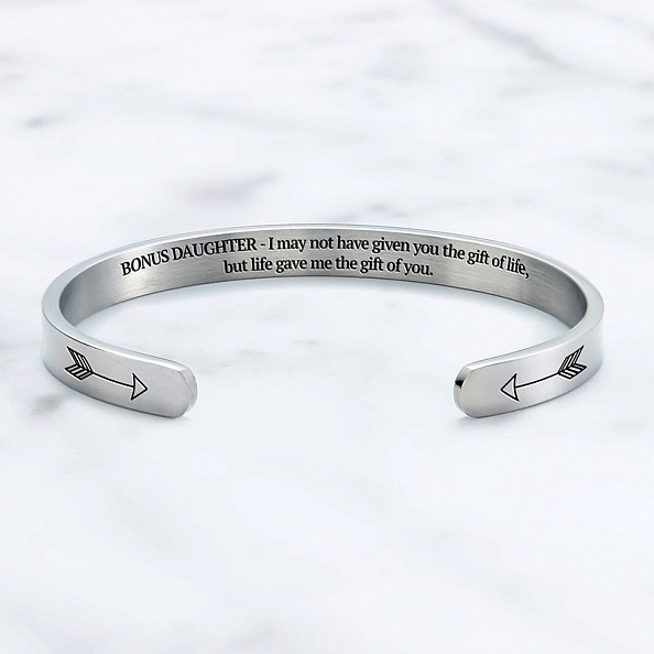 Bonus Daughter Cuff Bracelet PWB142