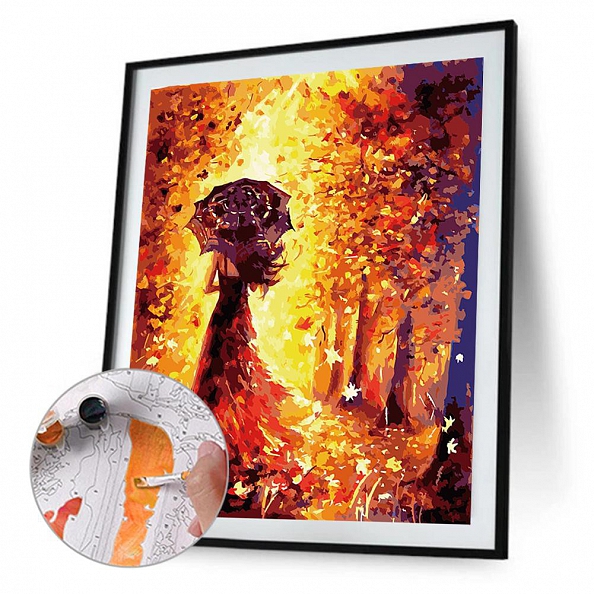 DIY Paint By Numbers Kit(16x20in40x50cm)-Beauty PW792