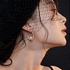 Elegant pearl Drop Earrings PWB287