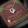 To My Daughter Some Things In Life Are Just Beautiful Beyond Words Necklace PWB041
