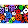 1000pcs Colorful Wheels-Jigsaw Puzzle(75x50cm) PW581
